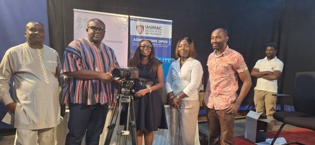 Elba Hope Foundation donates studio equipment to UniMAC-IFT to boost film training