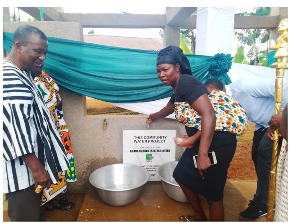 GREL inaugurates GH¢230,000 community water project at Bamiankor