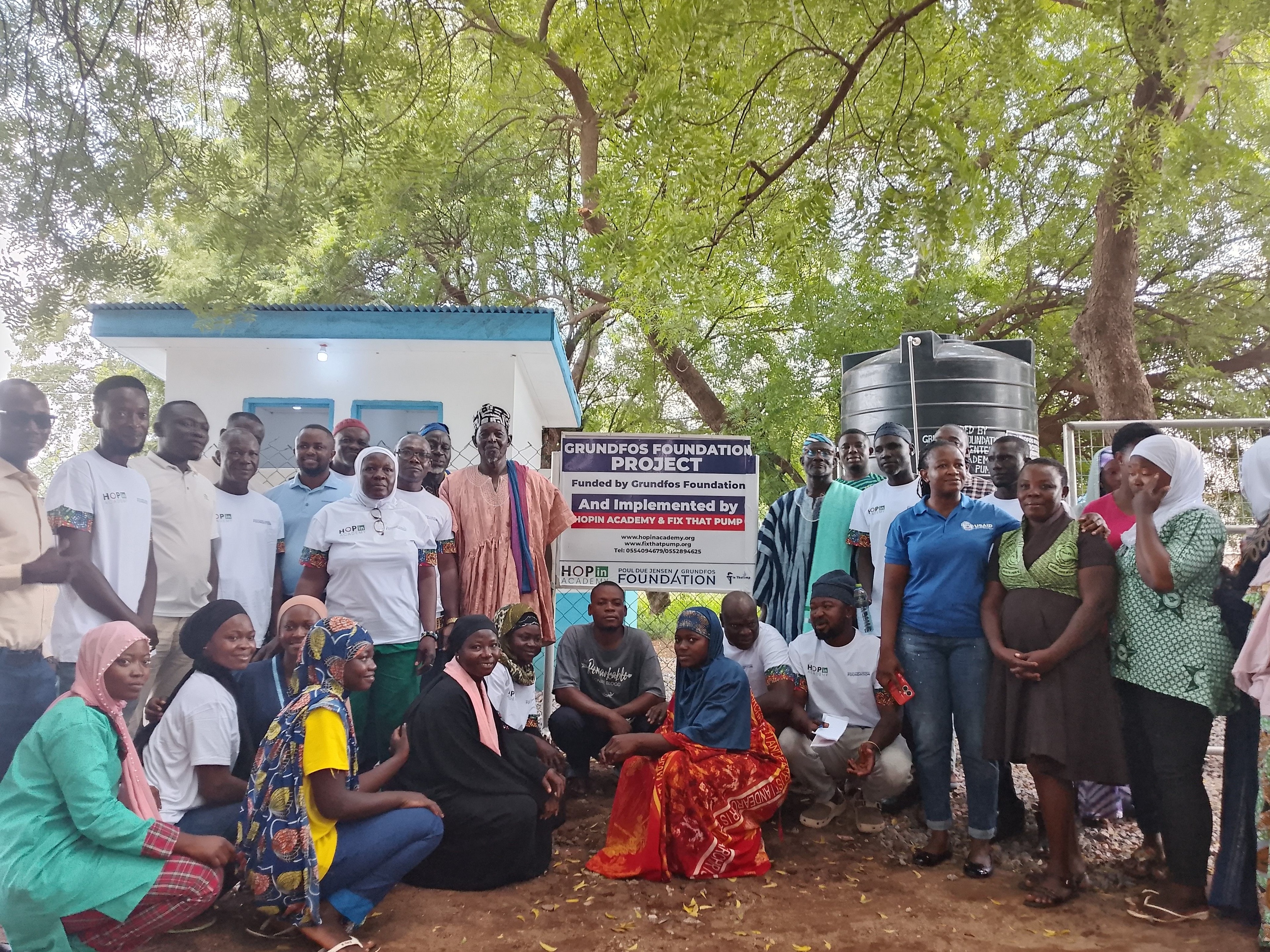 HOPin Academy hands over modern toilet facilities to Kumbungu Assembly