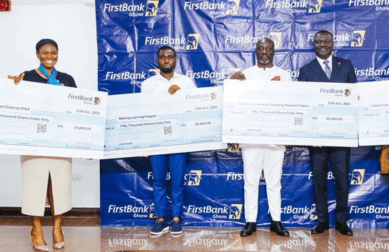 FirstBank commits GH₵200,000 to community development