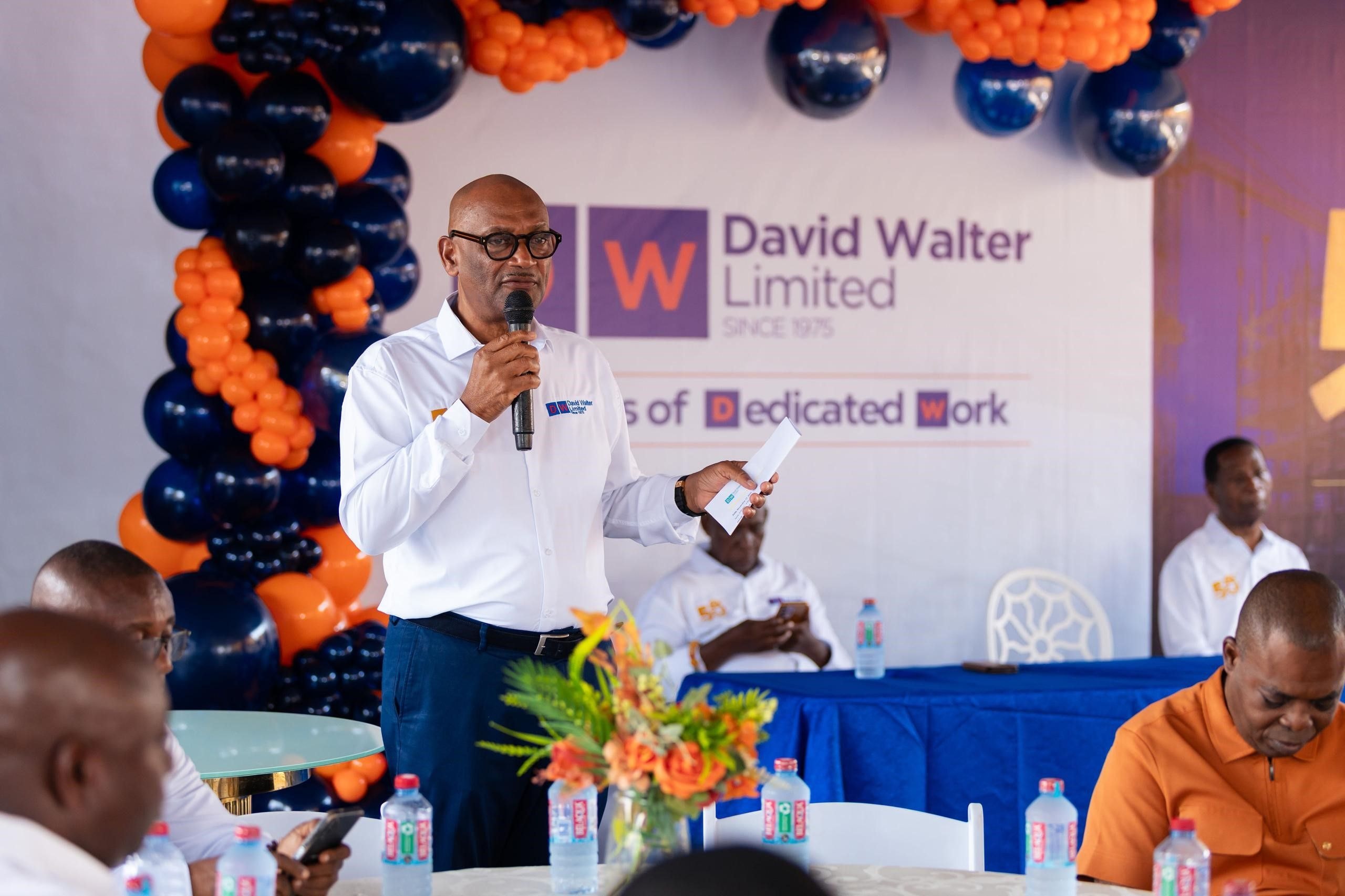 David Walter launches 50 year anniversary celebration