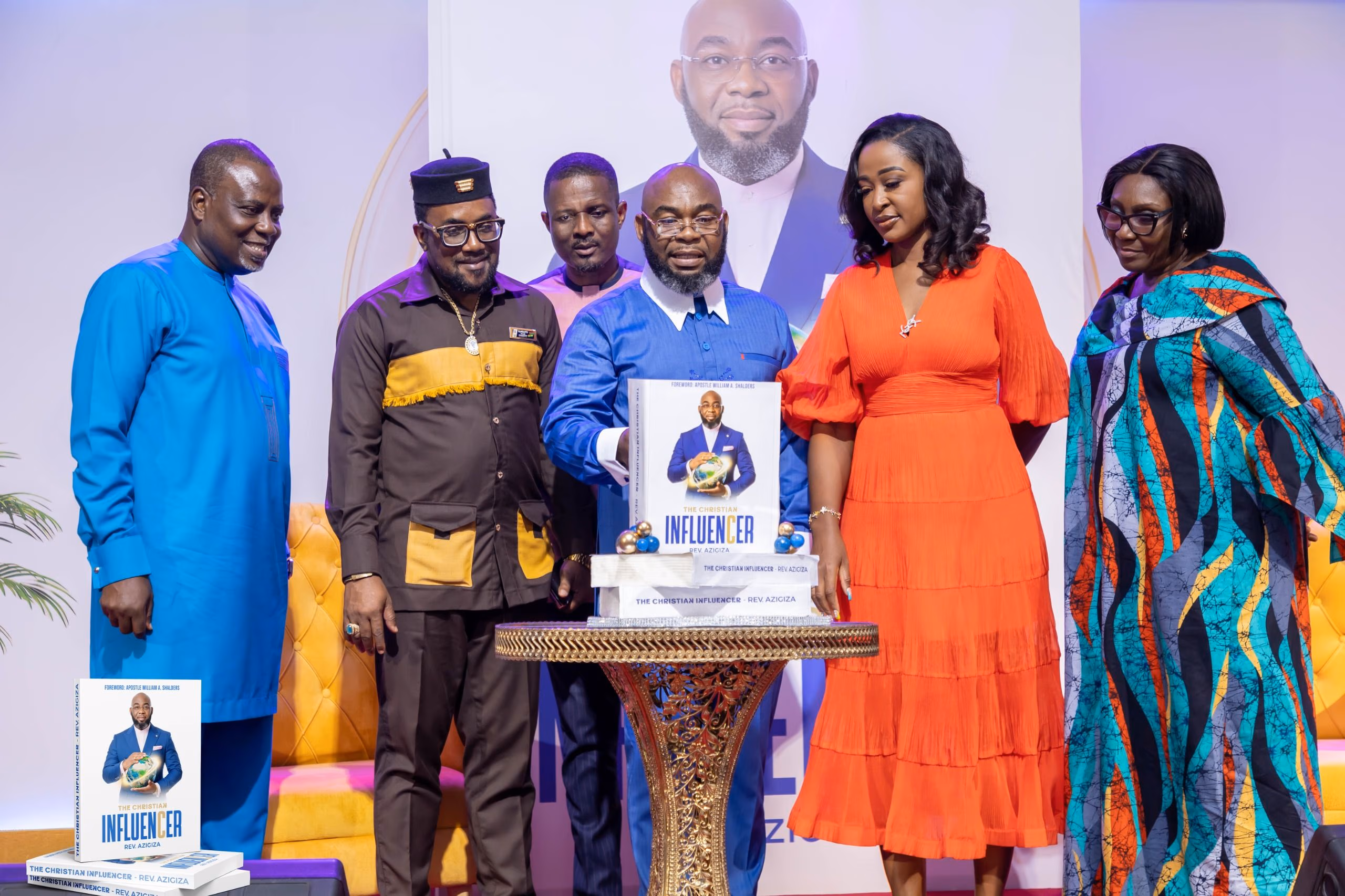 Rev. Azigiza launches new book on shaping influence
