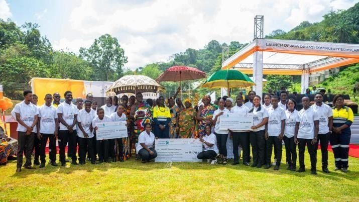 20 students awarded over GH₵151,000 in maiden AGA Community Scholarship Scheme