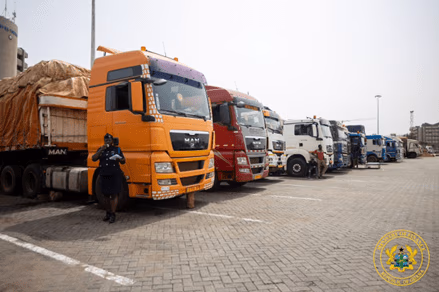 All six ‘missing’ trucks located in GH¢85m transit case - Ghana Link