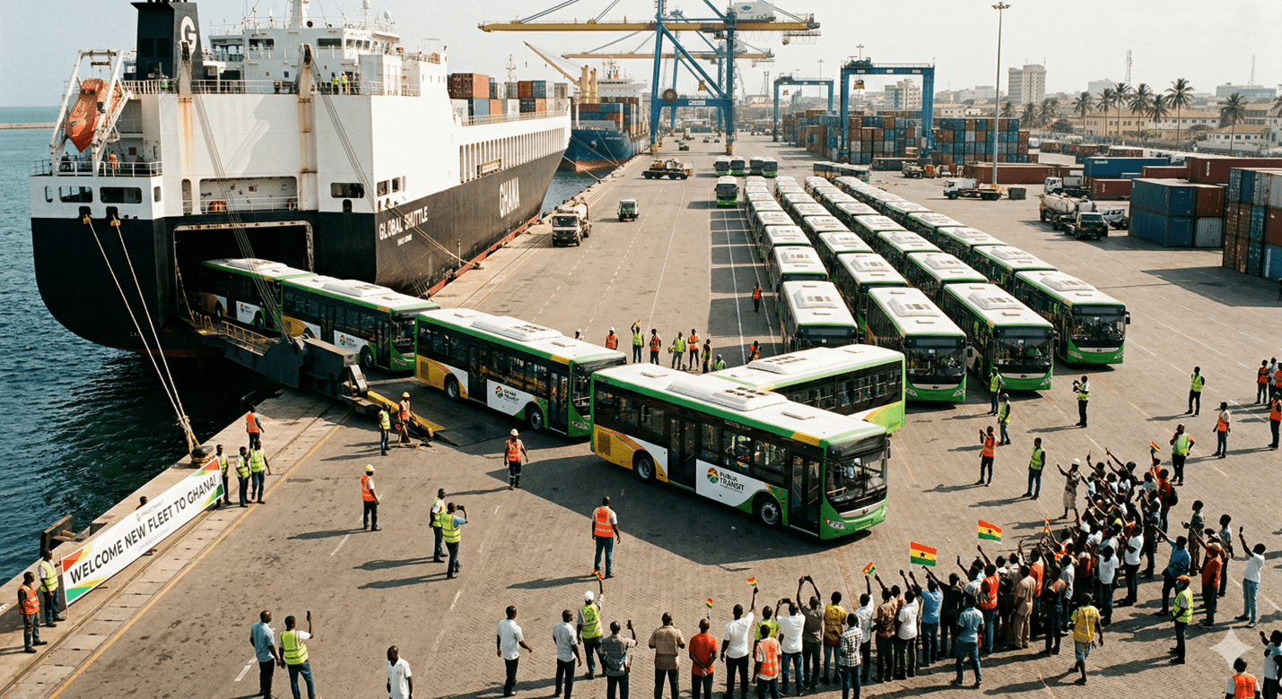 Motoring with Bob Roco ROMEO: SONA 2026: Mahama announces 300-bus plan, first 100 arrive by March