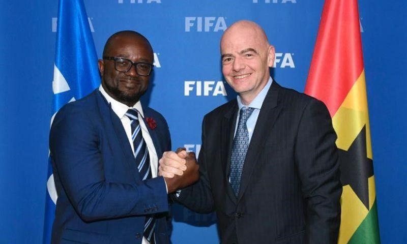 FIFA President lauds Ghana’s strategic football transformation & infrastructure dev’t