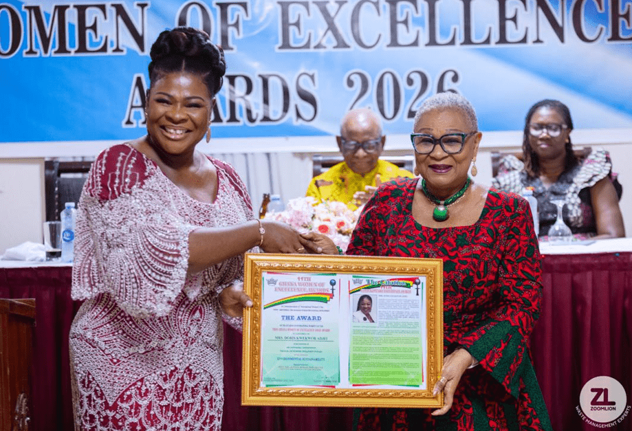 Zoomlion MD honoured at 11th Ghana Women of Excellence Awards