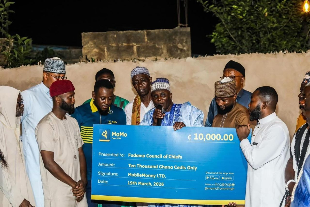 MobileMoney LTD donates GH¢10,000 to Fadama muslim community towards Eid al-Fitr celebration