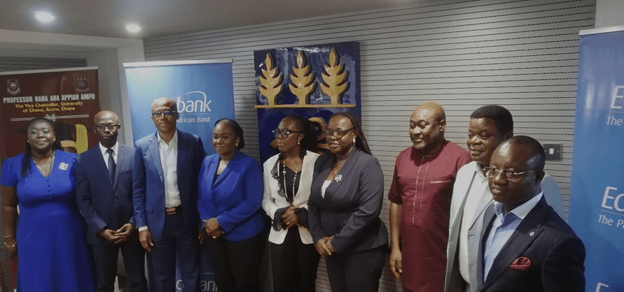 Ecobank completes 300-laptop pledge to UG