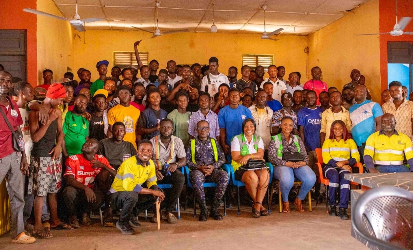 Tricycle operators in Abosso receive road safety training