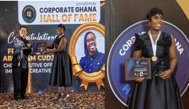 CEO of Impakers Creative Hub inducted into ‘Corporate Ghana Hall of Fame’