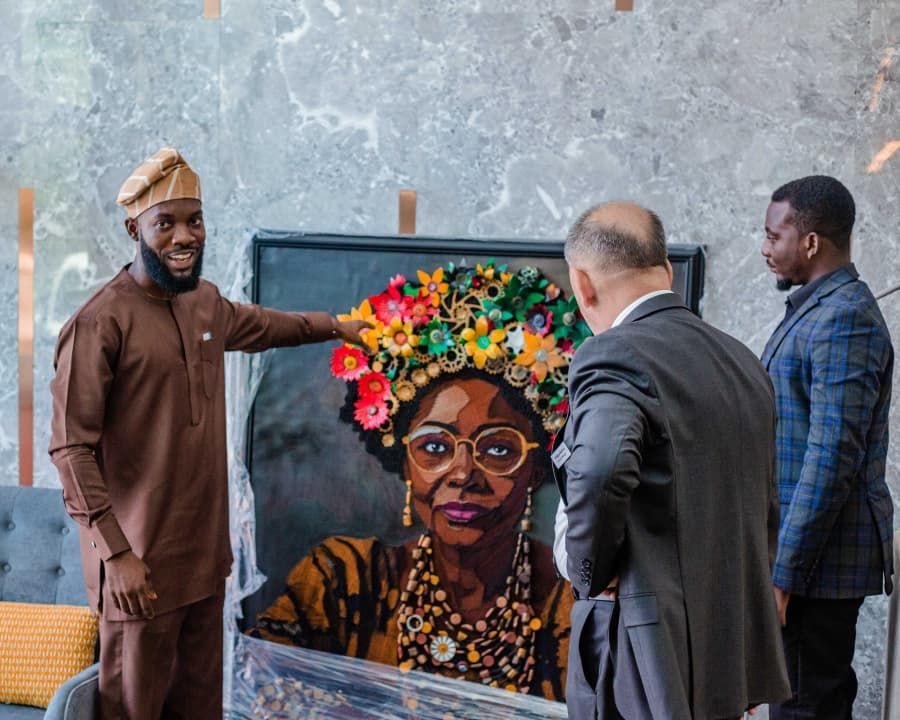 Silvergrade partners Four Points by Sheraton Accra Airport City to transform hotel spaces into live art galleries