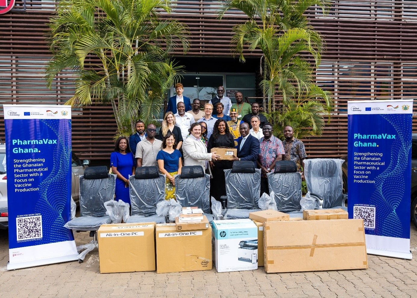 PMAG ,SSPMAG receive equipment to strengthen pharmaceutical manufacturing sector