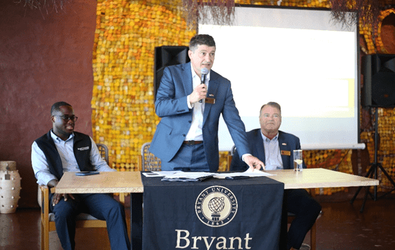 Bryant University, Rhode Island delegation forge partnership with GFA, stakeholders ahead of World Cup 2026