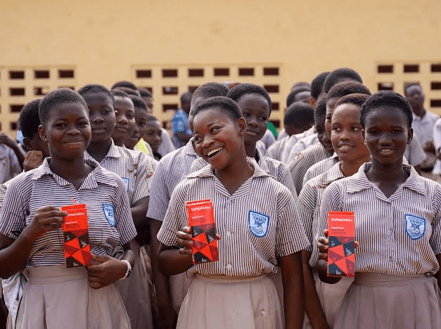 Tony Bonsu supports Madina BECE candidates
