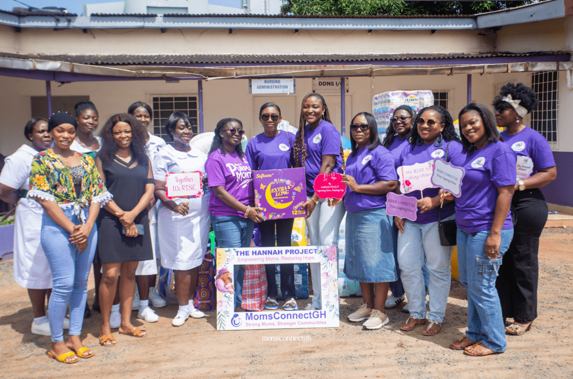 MomsConnectGH marks Mental Health Awareness, Mother’s Day with donation to Accra Psychiatric Hospital