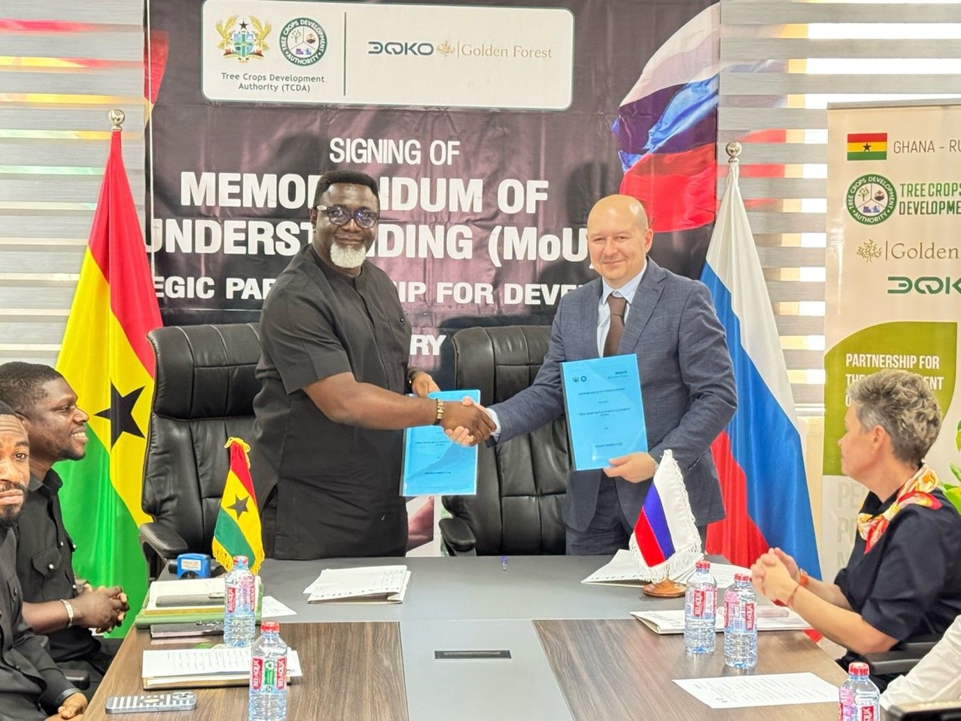 TCDA, Golden Forest sign deal to transform shea industry