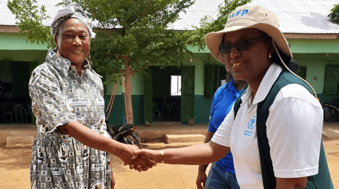 World Food Programme keeps 600,00 in school with one meal a day