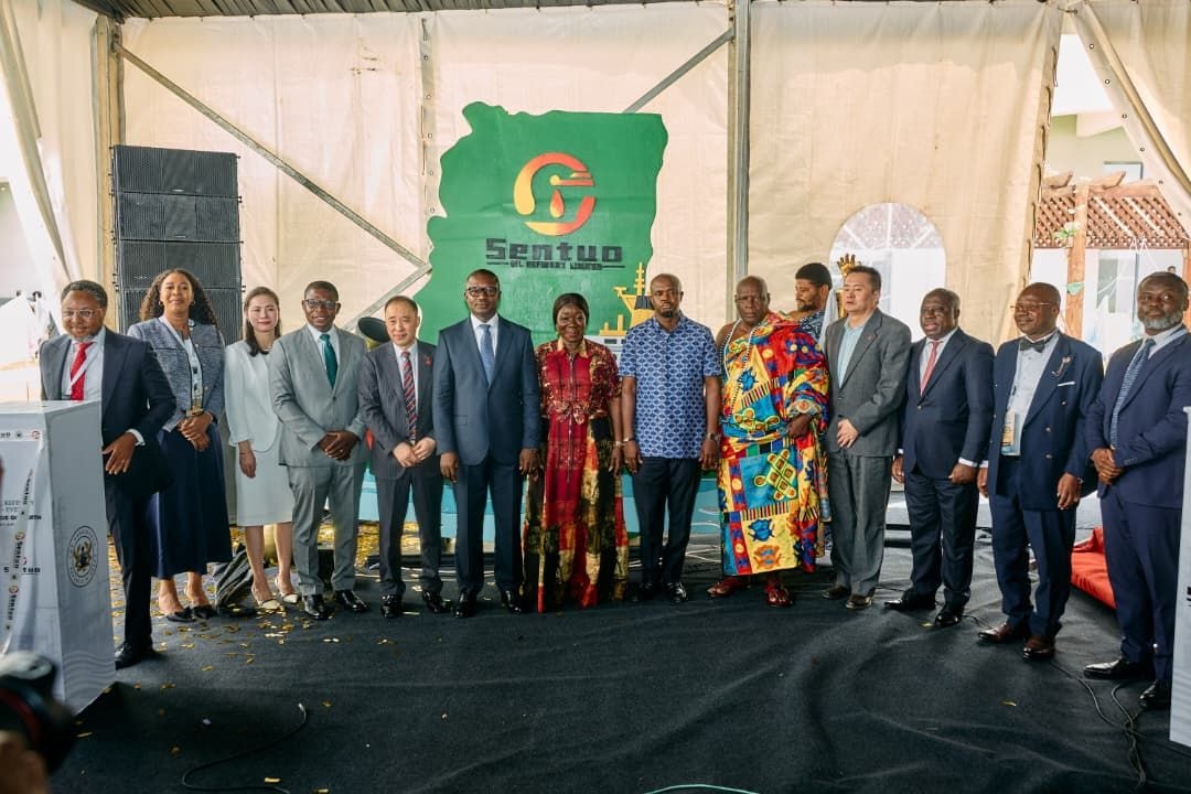 Sentuo Oil Refinery receives 1 million barrels of Jubilee crude for domestic processing