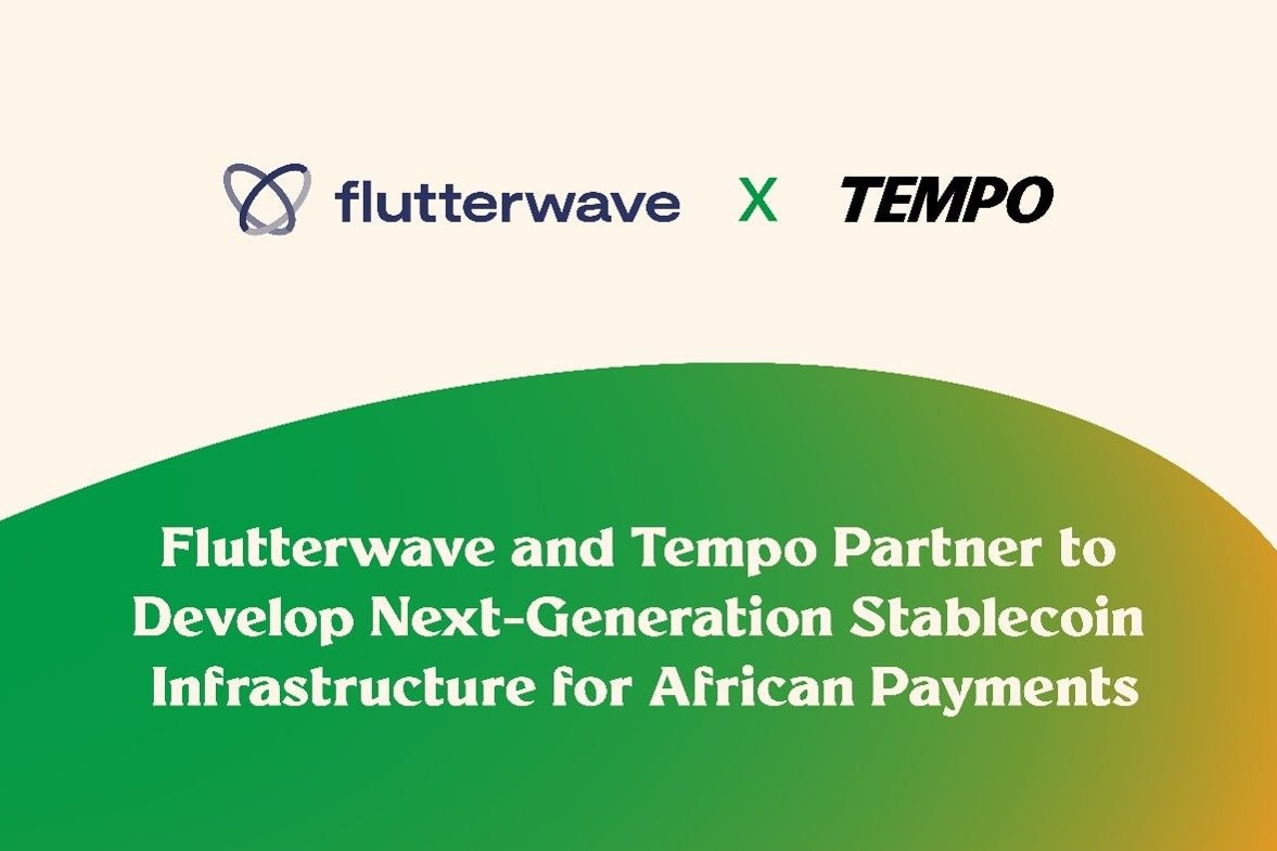Flutterwave, Tempo partner to develop next generation stablecoin infrastructure for African payments