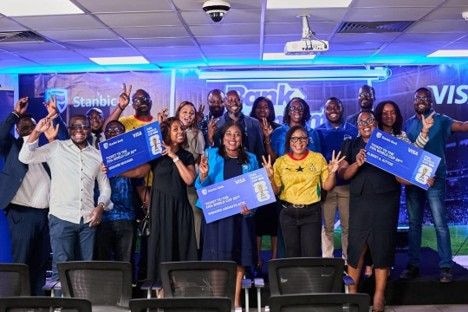 Stanbic Bank rewards FIFA World Cup winners