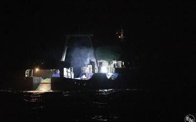 Industrial trawler re-arrested for repeated illegal fishing crimes after refusing to pay fine