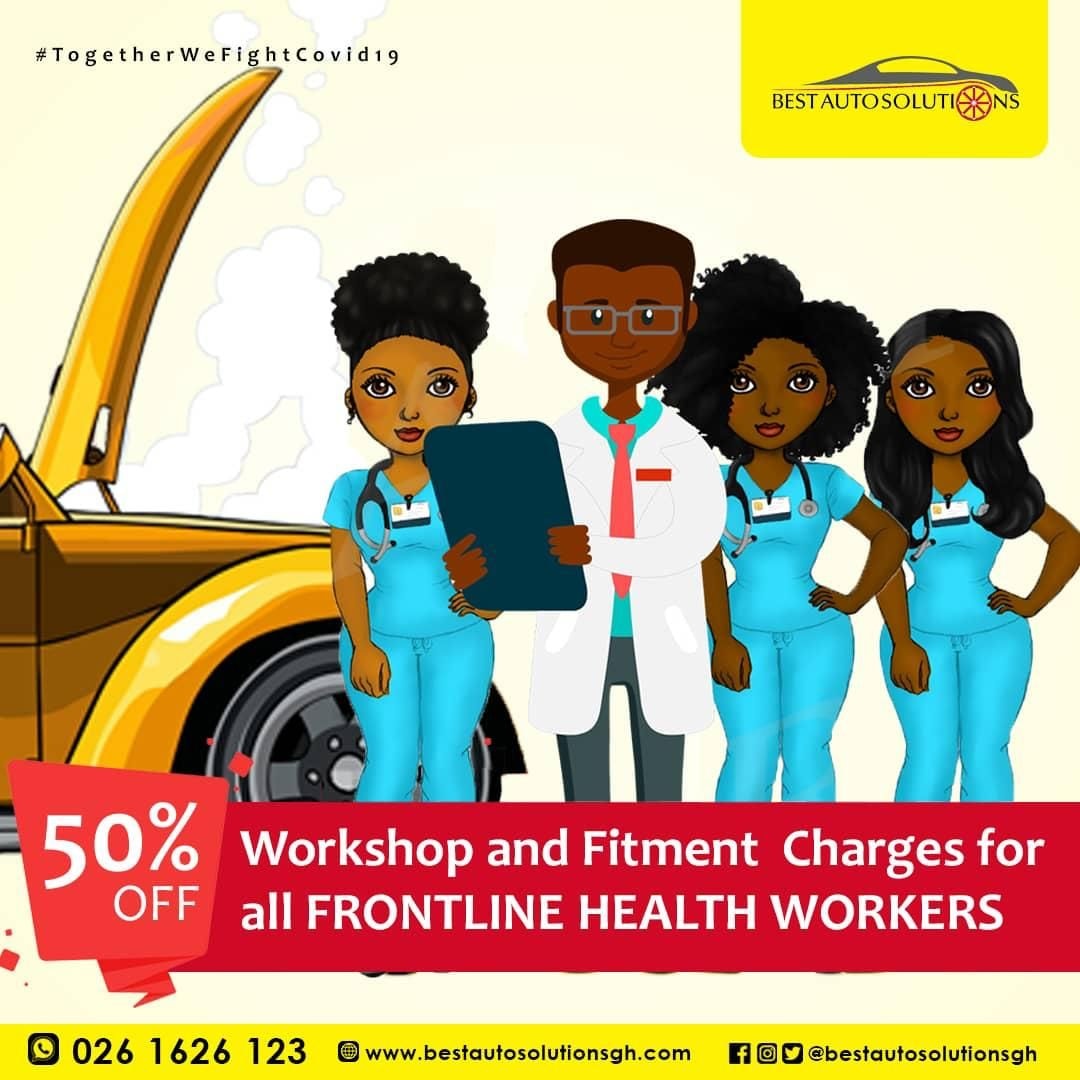 Best Auto Solutions offers 50% discount to health workers