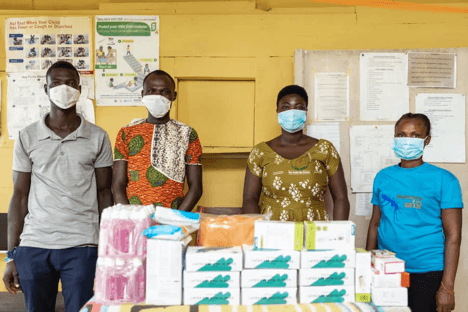 Ghanaian nurses abroad donate items to support COVID-19 fight