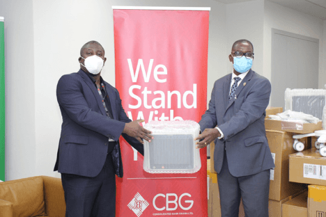 CBG donates medical equipment to Ministry of Health