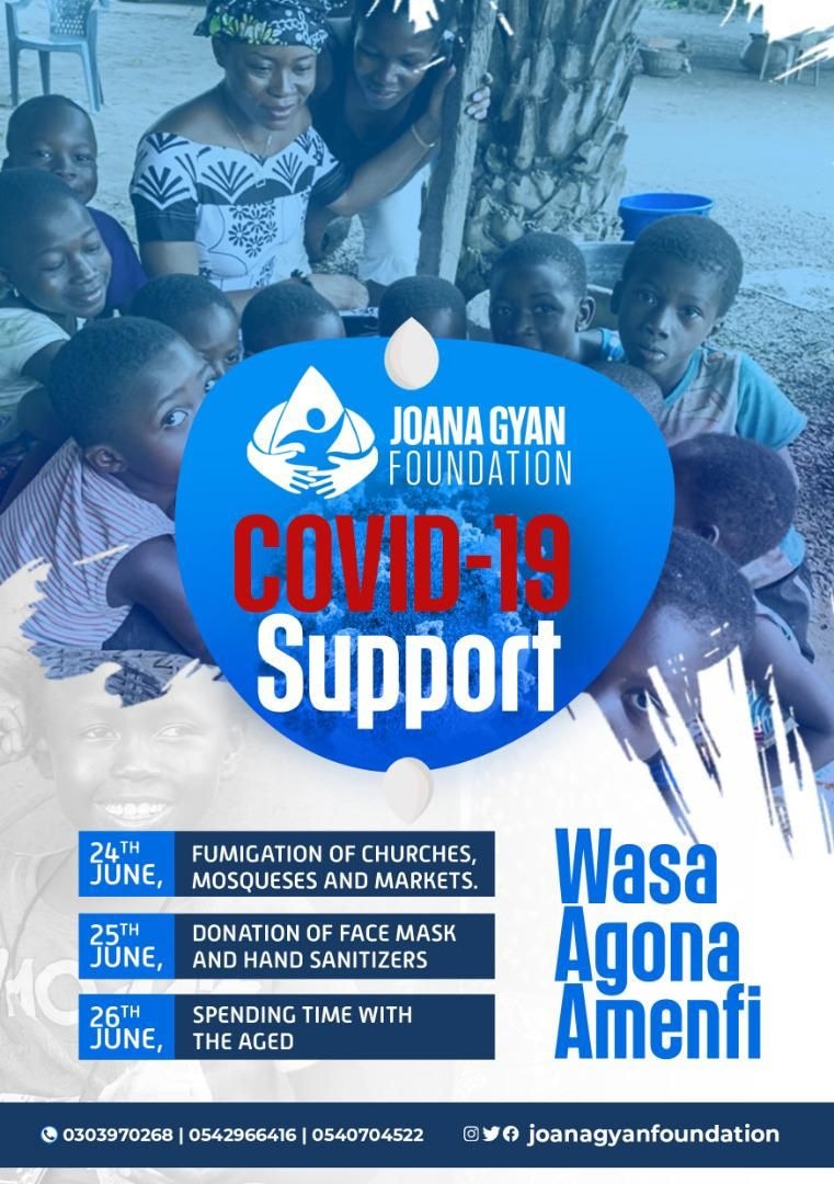 Joana Gyan Foundation set to support deprived communities in Agona Wassa Amenfi