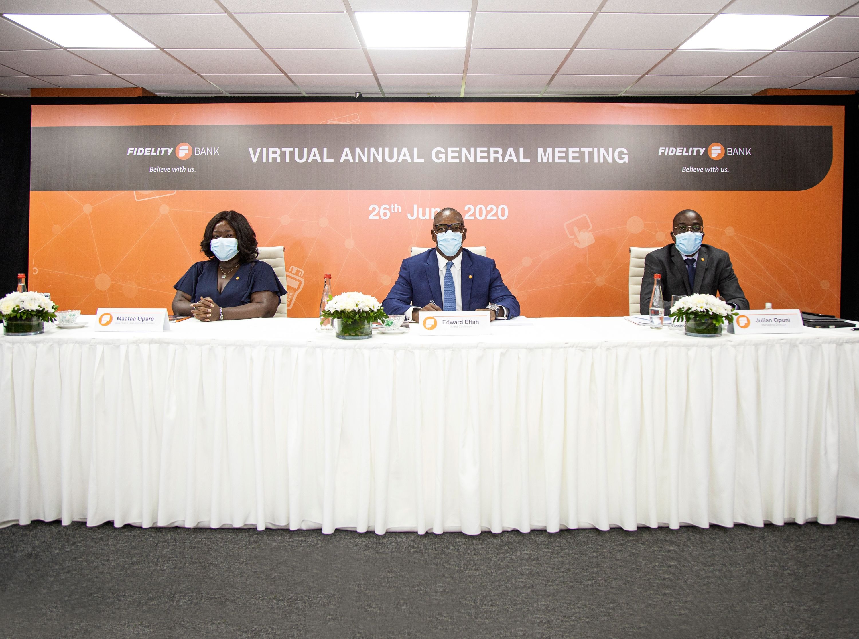 Fidelity Bank attributes strong 2019 financial results to support of customers