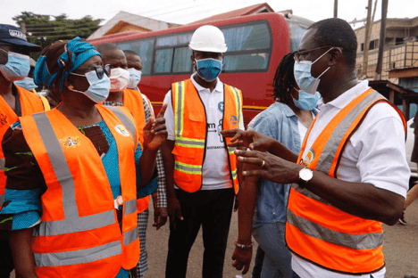 Massive clean-up in Accra markets