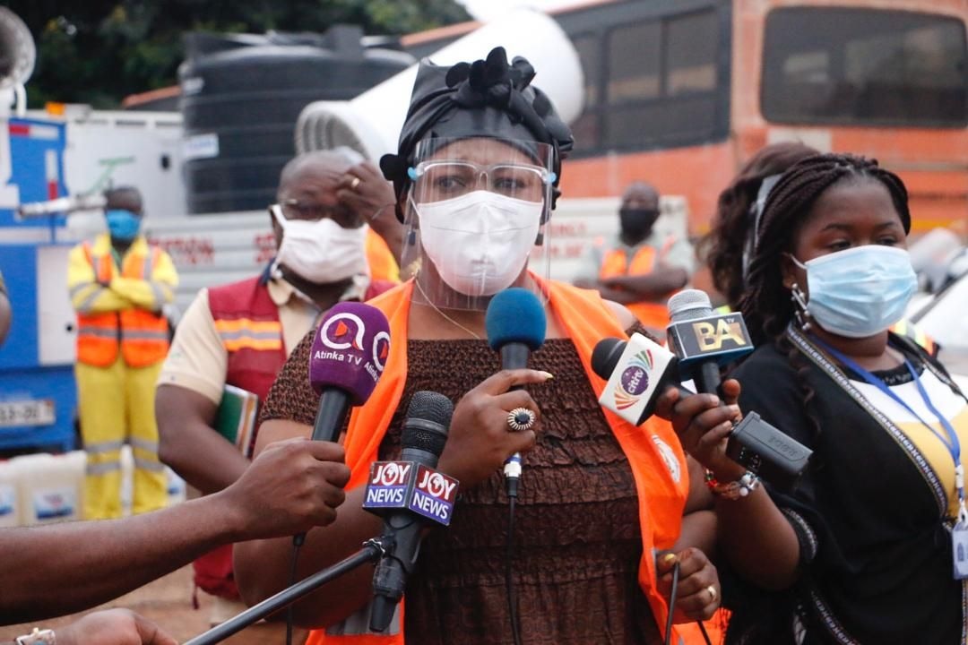 Local Gov’t Ministry’s nationwide 2nd disinfection exercise lauded … in markets, lorry parks