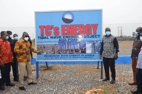 Moves to revive Ada Foah Wave Energy Project underway ….TC’s Energy USA ,Power China sign financing agreement
