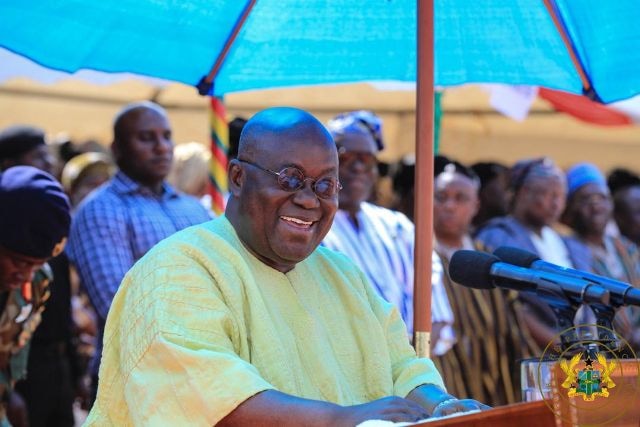 President inaugurates community mining in Nzema East