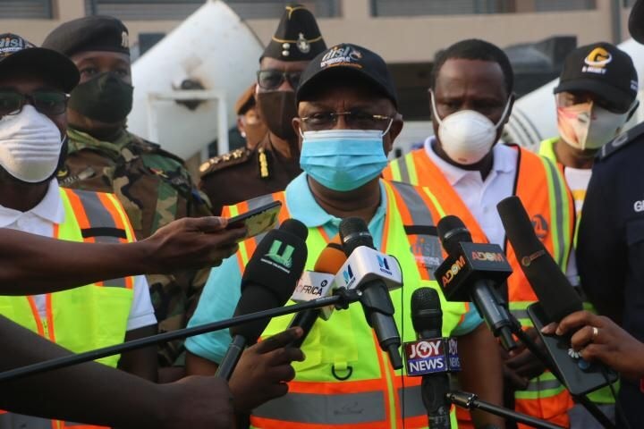 COVID-19 fight …Volta Region markets, lorry parks and others fumigated and disinfected