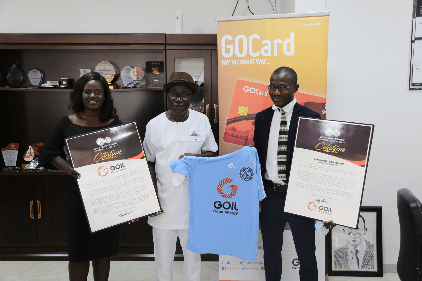 UCC Law School honours GOIL & Group CEO