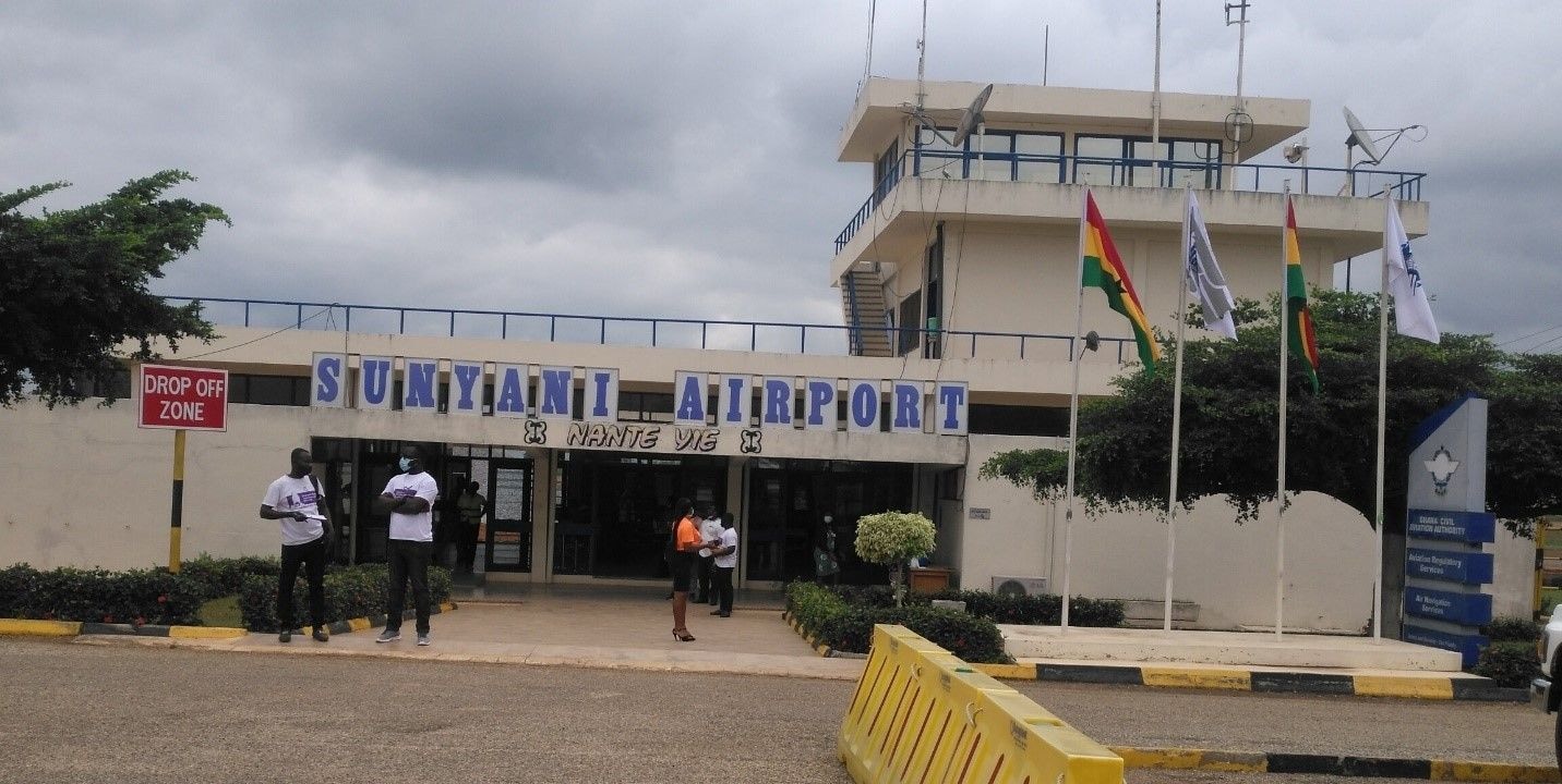 Renovation of Sunyani airport 85% complete ….expected to be ready in 2 months