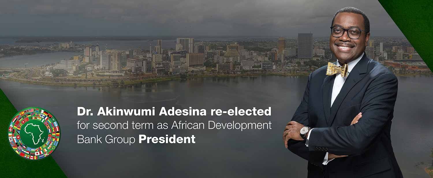Dr. Adesina re-elected as President of the African Development Bank Group