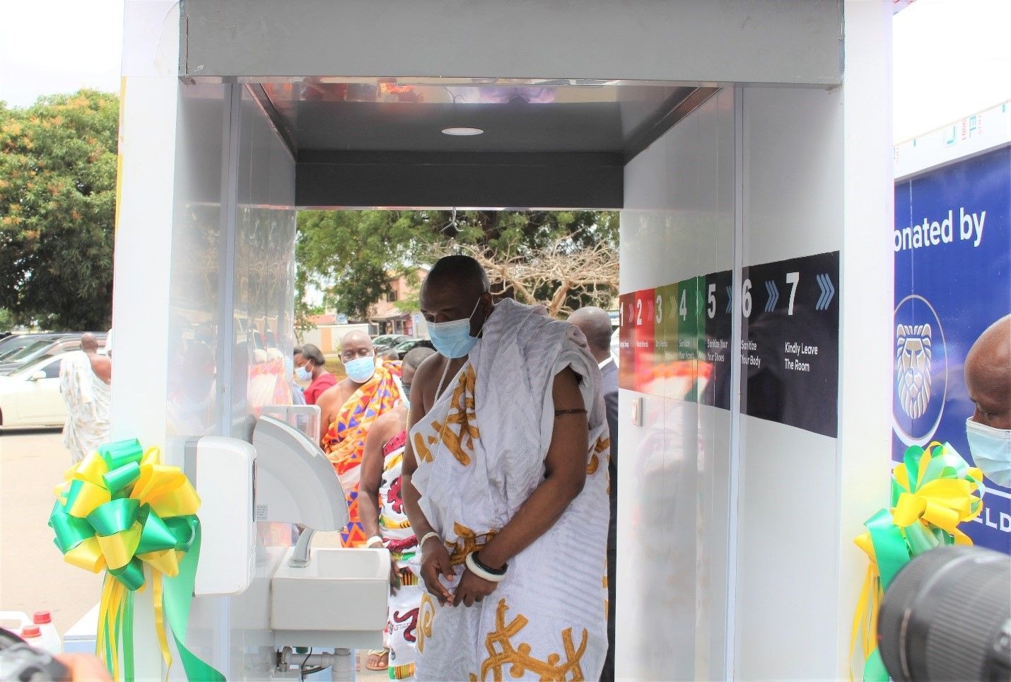 Gold Fields donates Disinfection Chambers to Ga Mantse