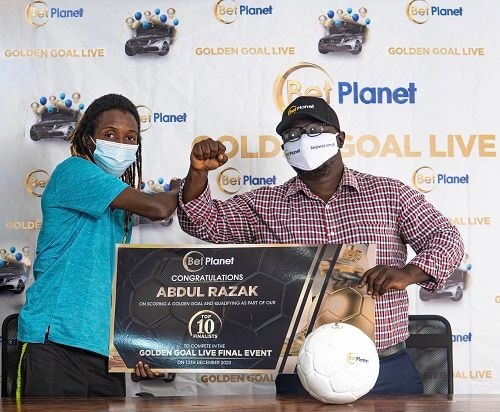 BetPlanet presents Golden Goal Ticket to 1st finalist