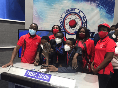 Absa Bank MD congratulates PRESEC Legon for winning NSMQ2020