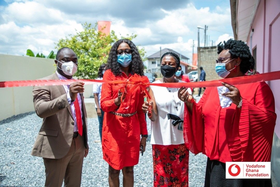 Vodafone hands over transit shelter to Ark Foundation to support domestic violence victims