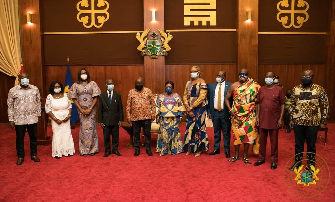 President inaugurates governing board of RTI Commission
