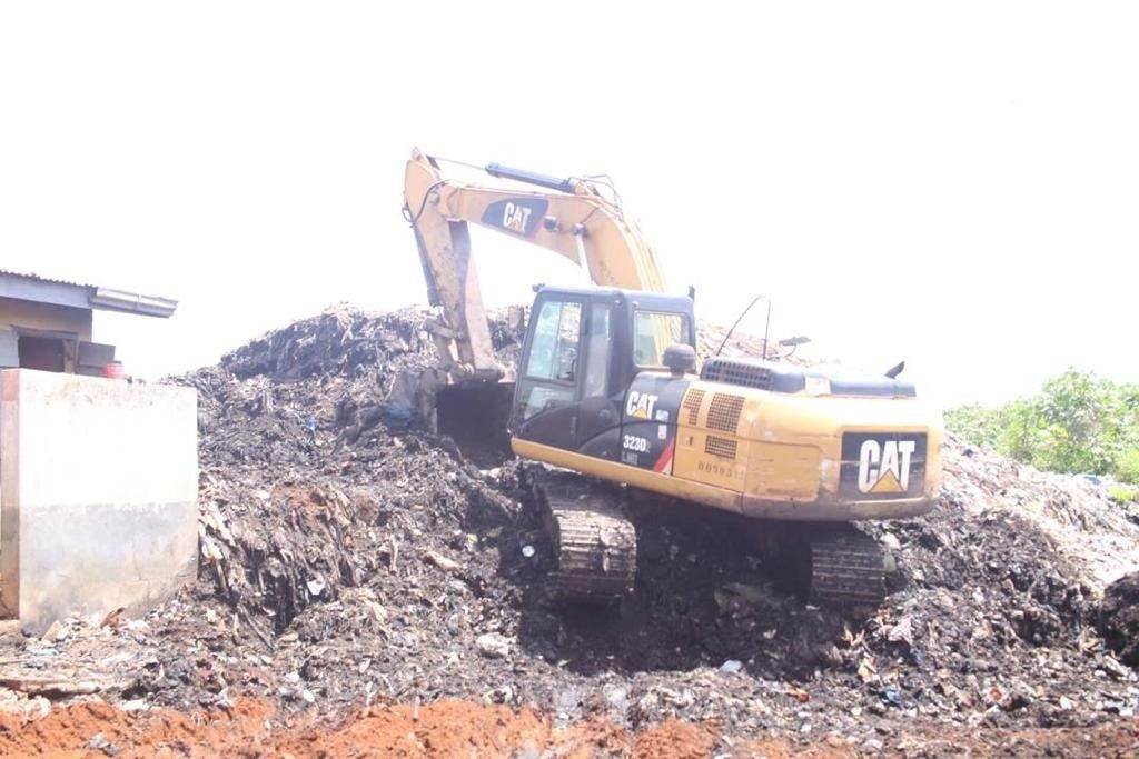Duayaw Nkwanta's 100 years plus dumpsite evacuated in Ahafo Region