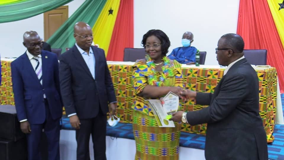 CIB President honoured for integrity, accountability