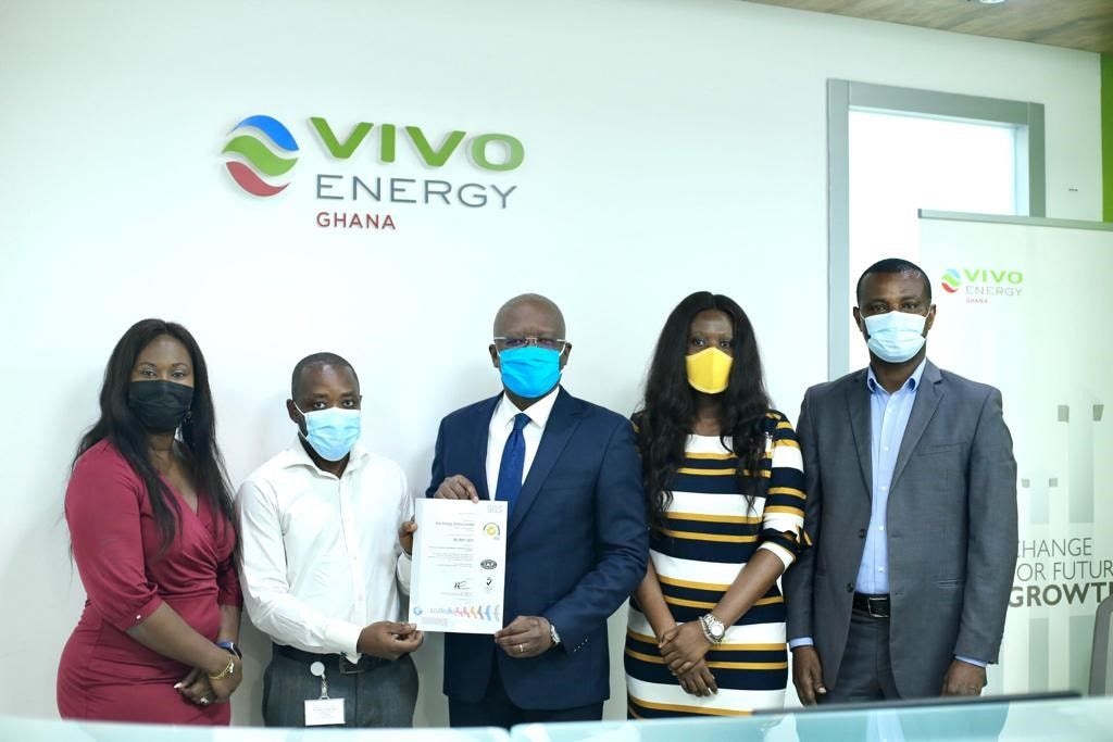 Vivo Energy is ISO 9001:2015 Certified