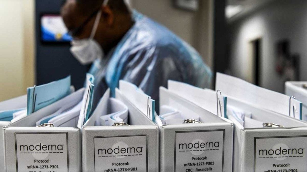 Moderna: COVID vaccine shows nearly 95% protection