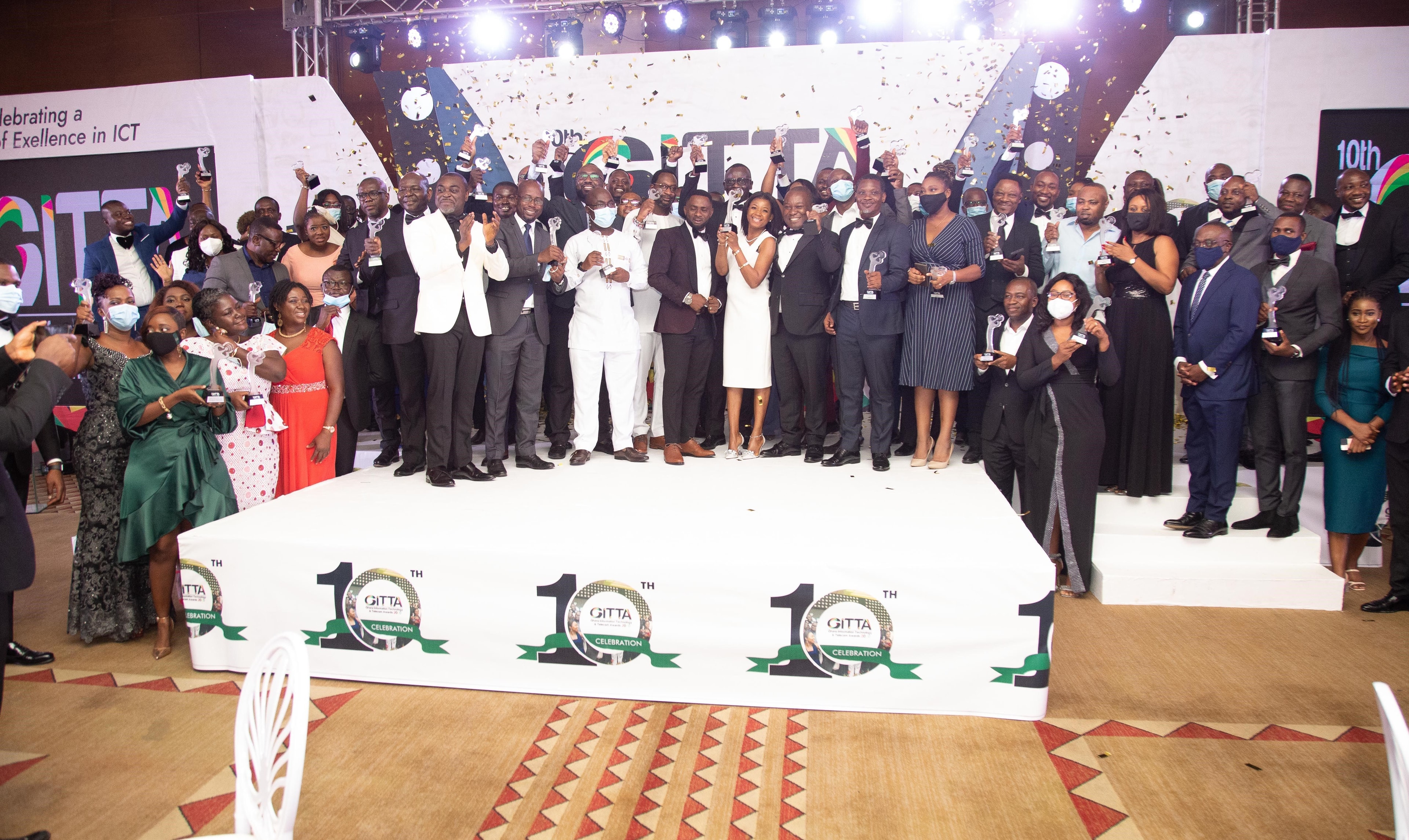 MTN wins big at 10th GITTA 2020