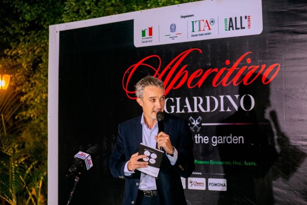 Italian Embassy Hosts ‘Aperitivo in Giardino’ to mark 5th Italian Cuisine Week in Ghana